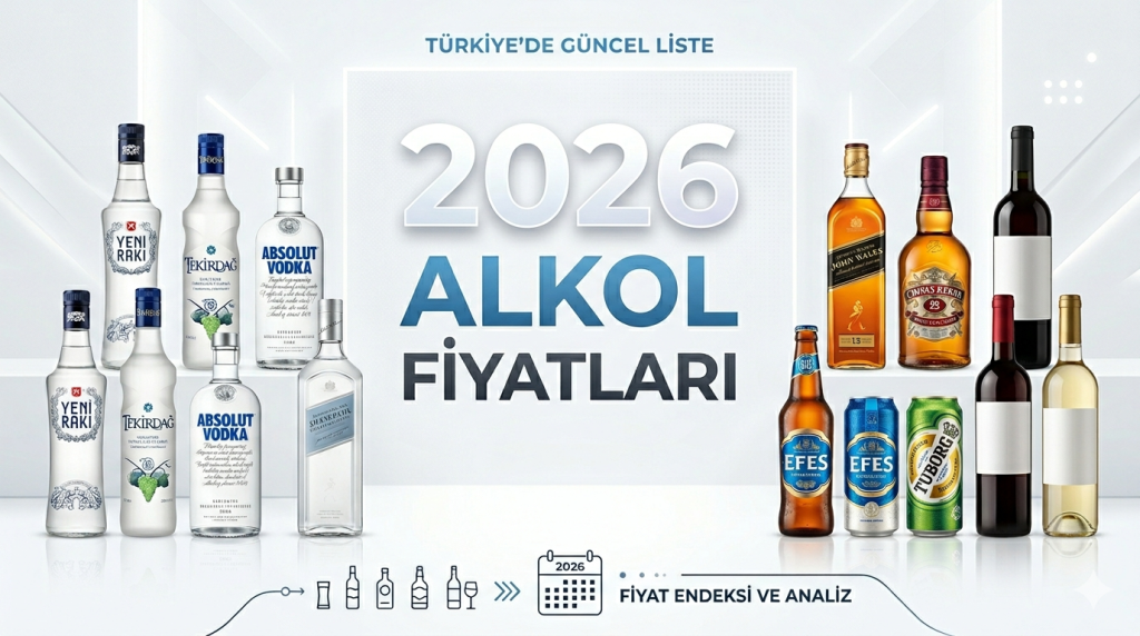 2026 Alkol Fiyatları: Hacim Bazlı Tam Karşılaştırma Listesi