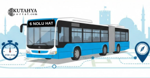 Kütahya 6 (Zafertepe-Toki) Nolu Otobüs Saatleri ve Güzergahları