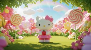 Hello Kitty Masalı Oku: Gökkuşağı Bahçesi ve Kayıp Renkler