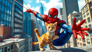 Örümcek Adam Masalı Oku: Şehrin Koruyucusu ve Kayıp Kedi Serüveni